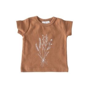 New Mebie baby wild flower tee